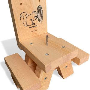 Squirrel Picnic Table Feeder