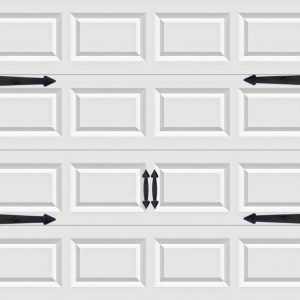 Magnetic Garage Handles & Hinges Set