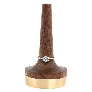 Wooden Jewelry Ring Holder